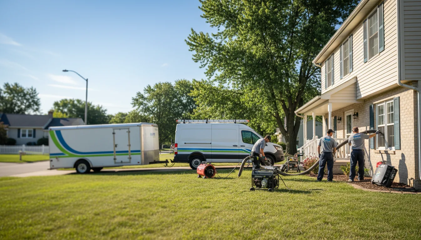 Flooded Basement Restoration And Cleanup With Repair in Oneida, AR near me